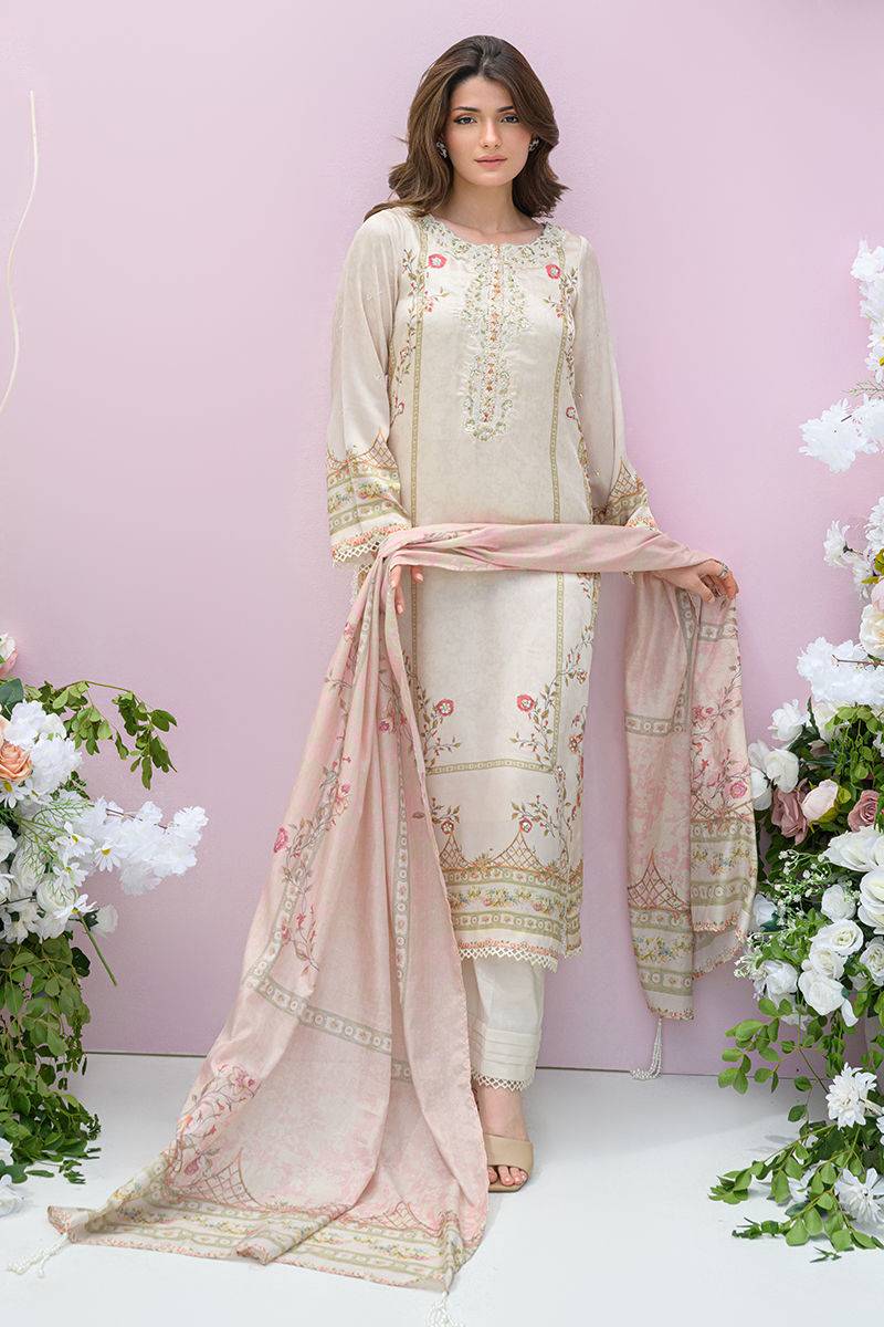 Fatima Khan | Eid Digital Silk Prints | Elysium - Pakistani Designer Dress - by Fatima Khan | Type: Ladies Clothes - 100% Original at Saira Sultan