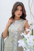 Fatima Khan | Eid Digital Silk Prints |   Dandelions - Pakistani Designer Dress - by Fatima Khan | Type: Ladies Clothes - 100% Original at Saira Sultan