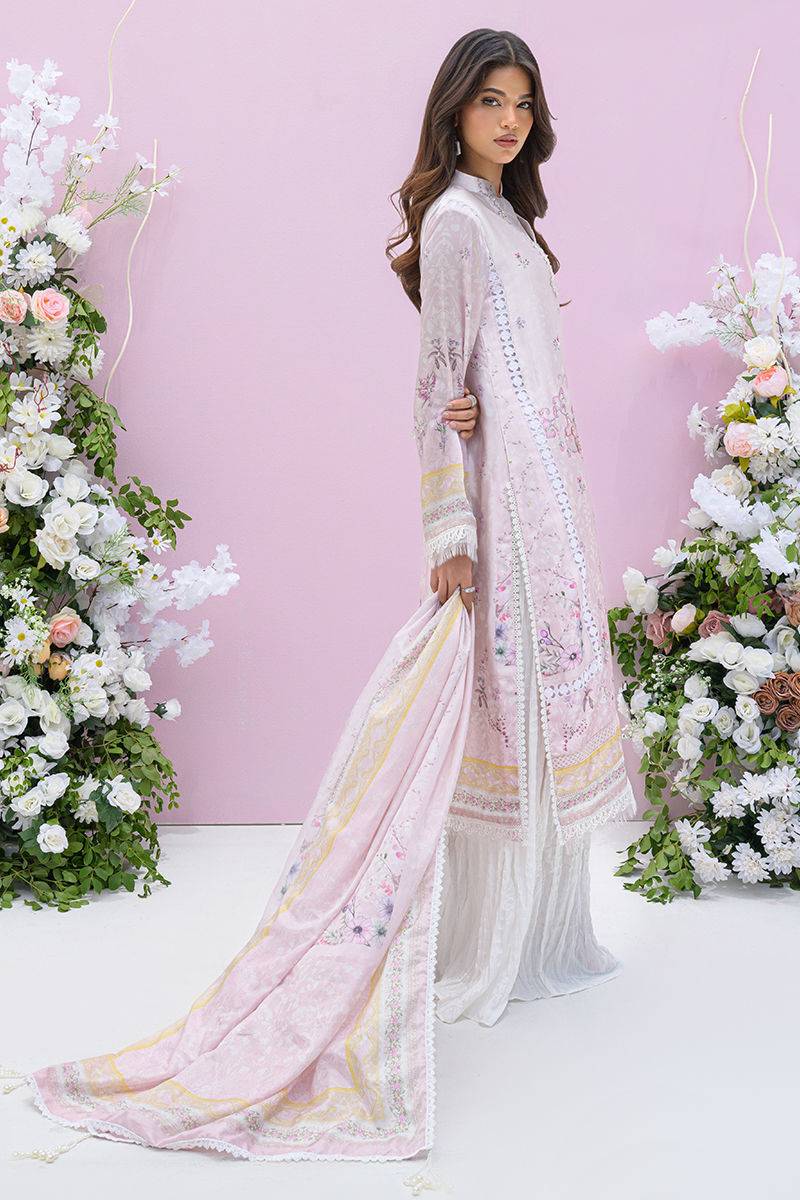 Fatima Khan | Eid Digital Silk Prints | Pastella - Pakistani Designer Dress - by Fatima Khan | Type: Ladies Clothes - 100% Original at Saira Sultan