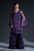 MNR | Chai Coffee Luxury Pret | Lavender Dreams XS Deep Purple Organza