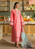 Sahane | In Laws in Lawn Eid Edit | CT-21006 Rosetta L Ash Pink Lawn