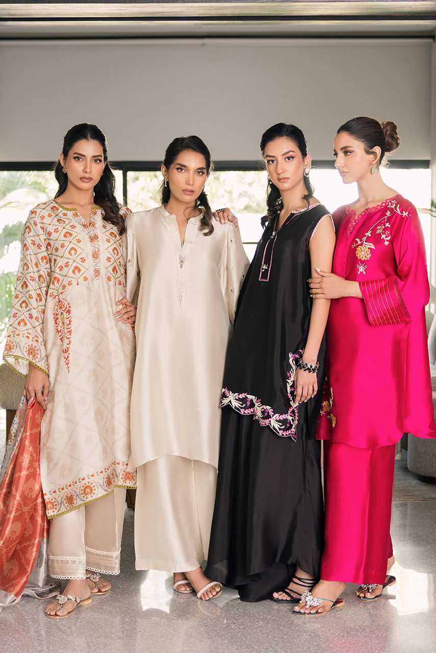 Deepak Perwani | Eid Edit 25 | Kut330 XL Black Silk