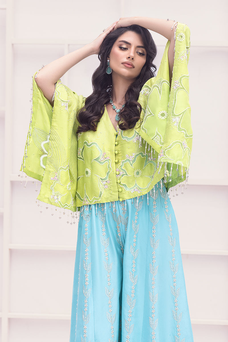 Ansab Jahangir | Luxe Pret Signature | Margot - Pakistani Designer Dress - by Ansab Jahangir | Type: Luxury - 100% Original at Saira Sultan