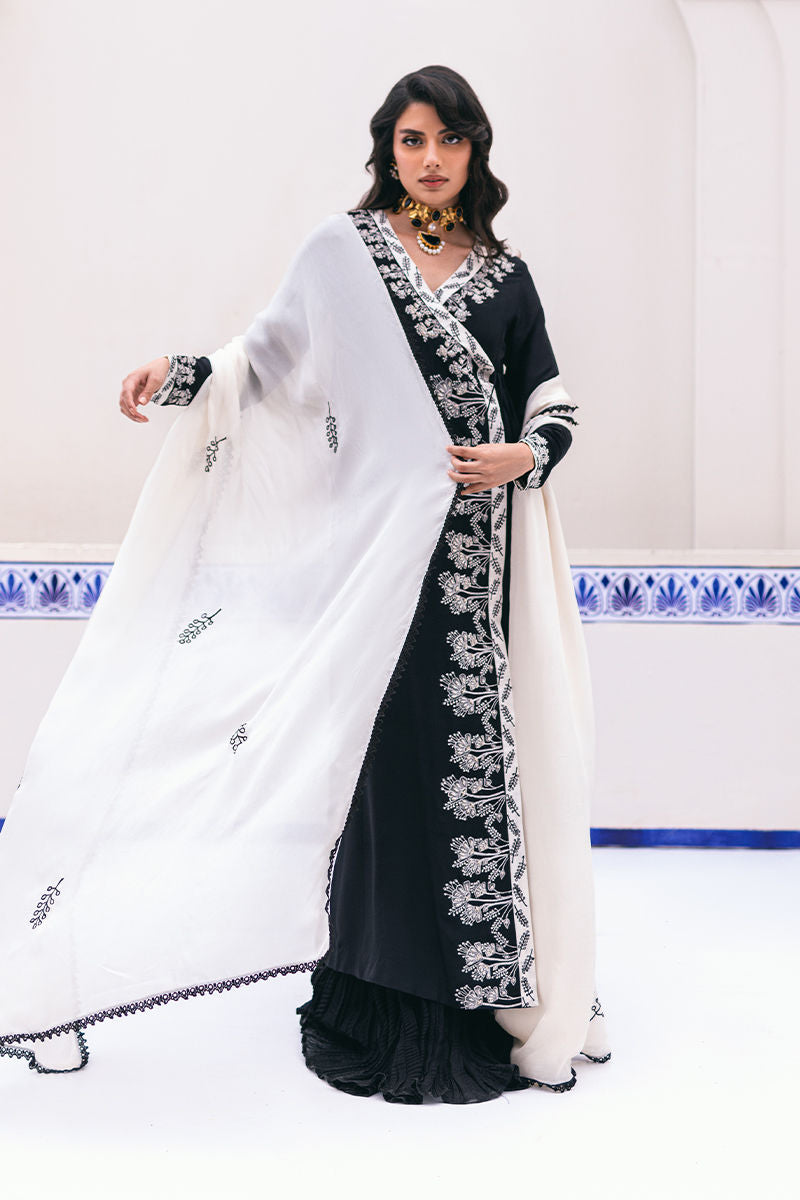 Ansab Jahangir | Luxe Pret Signature | Koel - Pakistani Designer Dress - by Ansab Jahangir | Type: Luxury - 100% Original at Saira Sultan