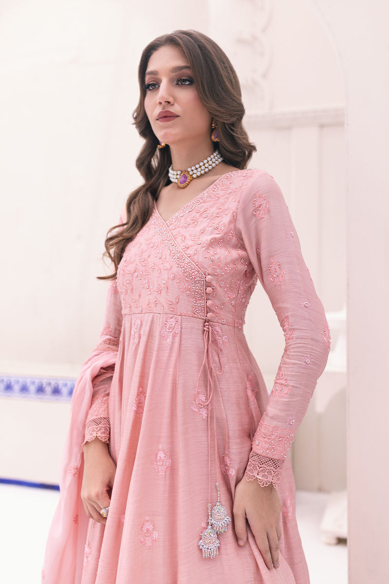Ansab Jahangir | Luxe Pret Signature | Mahnoor - Pakistani Designer Dress - by Ansab Jahangir | Type: Luxury - 100% Original at Saira Sultan