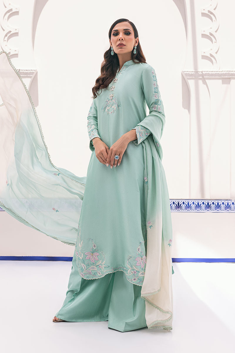 Ansab Jahangir | Luxe Pret Signature | PEONY - Pakistani Designer Dress - by Ansab Jahangir | Type: Luxury - 100% Original at Saira Sultan