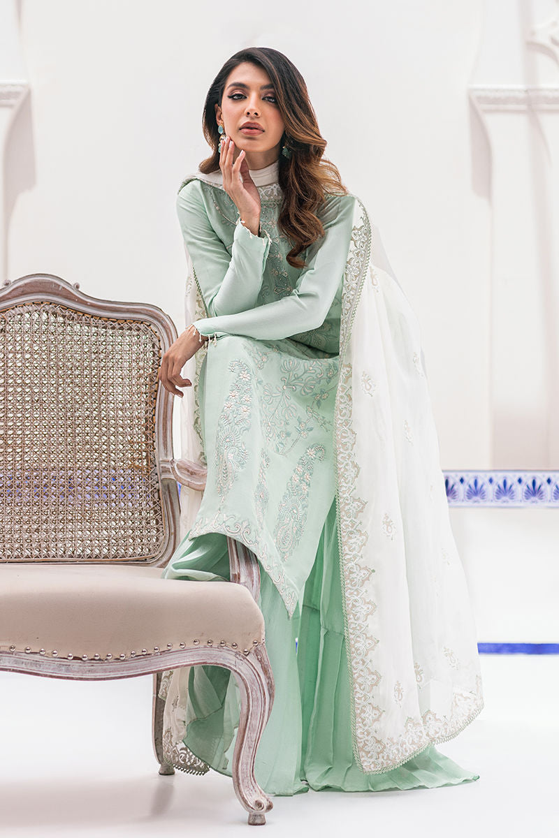 Ansab Jahangir | Luxe Pret Signature | HARPER - Pakistani Designer Dress - by Ansab Jahangir | Type: Luxury - 100% Original at Saira Sultan