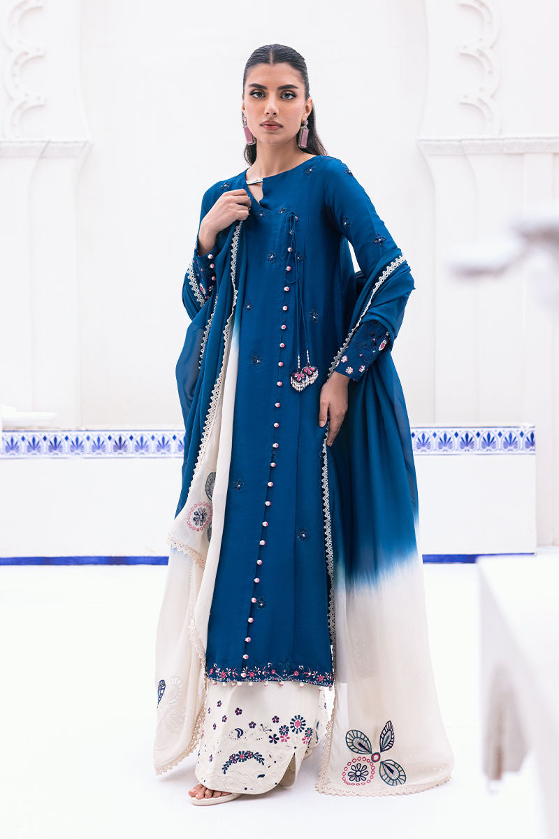 Ansab Jahangir | Luxe Pret Signature | DINA - Pakistani Designer Dress - by Ansab Jahangir | Type: Luxury - 100% Original at Saira Sultan