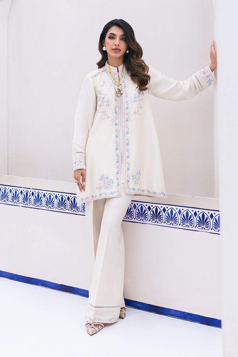 Ansab Jahangir | Luxe Pret Signature | ROSE - Pakistani Designer Dress - by Ansab Jahangir | Type: Luxury - 100% Original at Saira Sultan