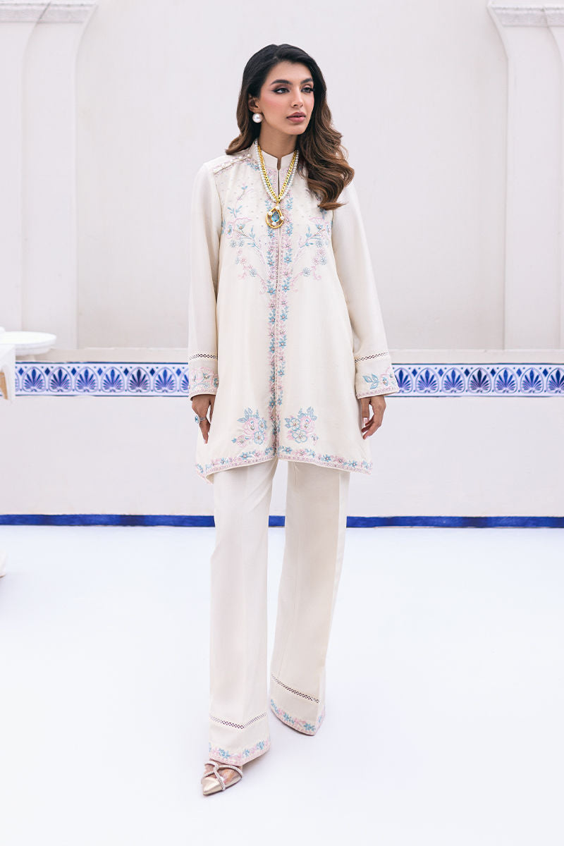 Ansab Jahangir | Luxe Pret Signature | ROSE - Pakistani Designer Dress - by Ansab Jahangir | Type: Luxury - 100% Original at Saira Sultan
