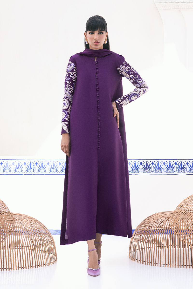 Ansab Jahangir | Luxe Pret Signature | ELISE - Pakistani Designer Dress - by Ansab Jahangir | Type: Luxury - 100% Original at Saira Sultan