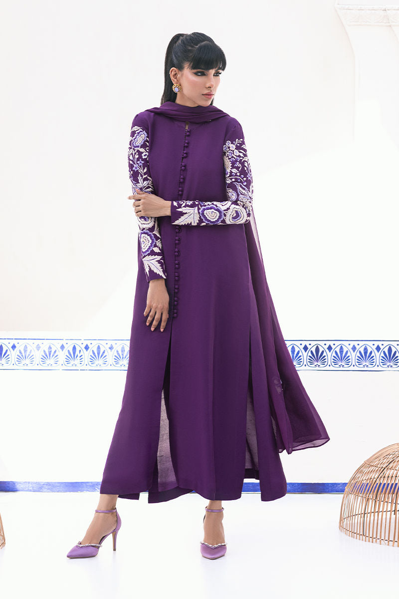 Ansab Jahangir | Luxe Pret Signature | ELISE - Pakistani Designer Dress - by Ansab Jahangir | Type: Luxury - 100% Original at Saira Sultan