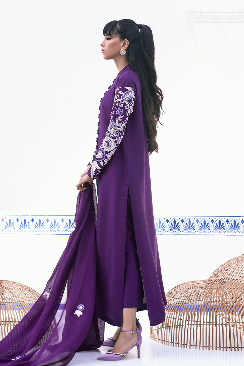 Ansab Jahangir | Luxe Pret Signature | ELISE - Pakistani Designer Dress - by Ansab Jahangir | Type: Luxury - 100% Original at Saira Sultan