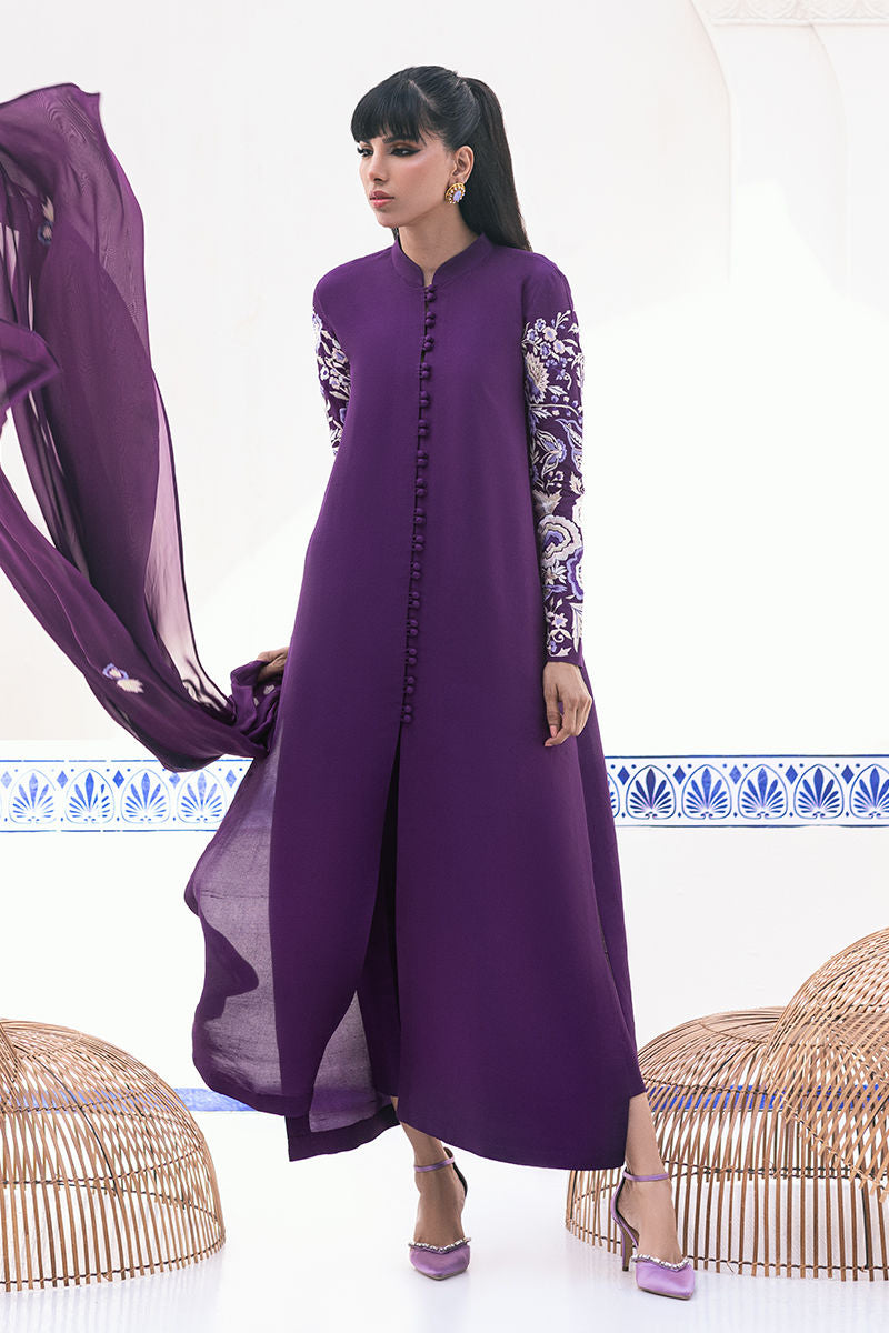 Ansab Jahangir | Luxe Pret Signature | ELISE - Pakistani Designer Dress - by Ansab Jahangir | Type: Luxury - 100% Original at Saira Sultan