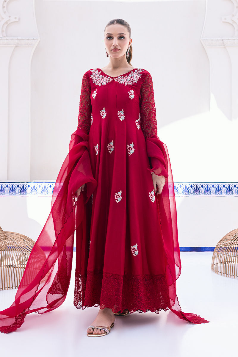 Ansab Jahangir | Luxe Pret Signature | ROUGE - Pakistani Designer Dress - by Ansab Jahangir | Type: Luxury - 100% Original at Saira Sultan