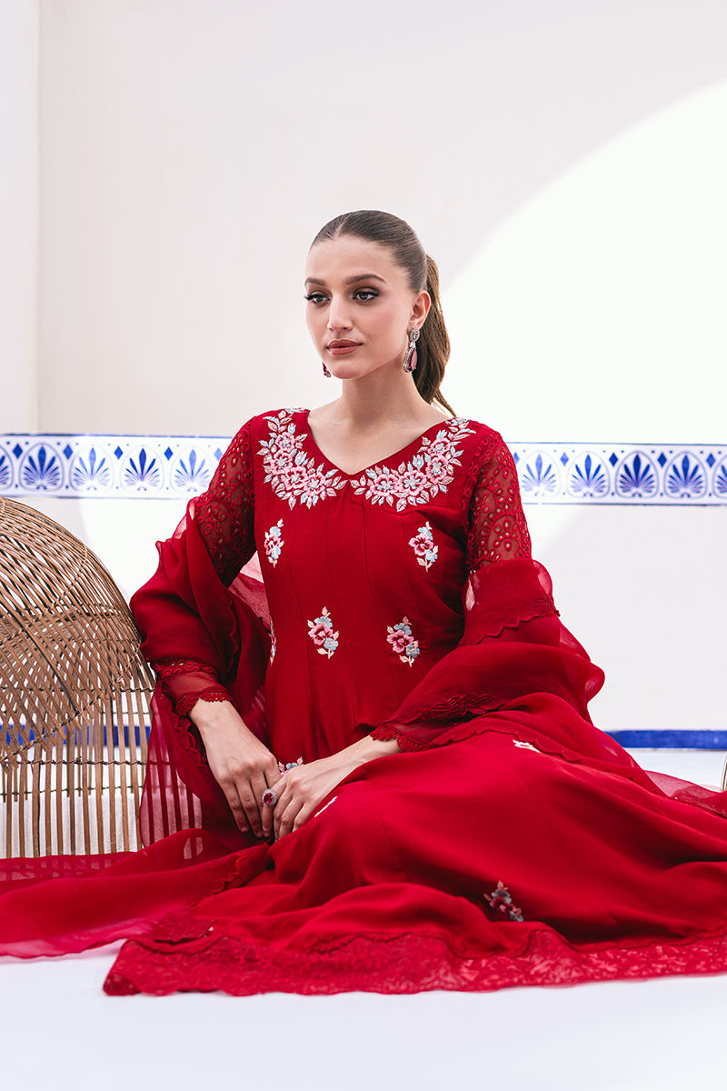 Ansab Jahangir | Luxe Pret Signature | ROUGE - Pakistani Designer Dress - by Ansab Jahangir | Type: Luxury - 100% Original at Saira Sultan