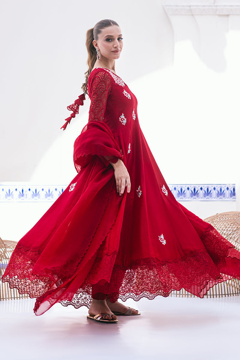 Ansab Jahangir | Luxe Pret Signature | ROUGE - Pakistani Designer Dress - by Ansab Jahangir | Type: Luxury - 100% Original at Saira Sultan