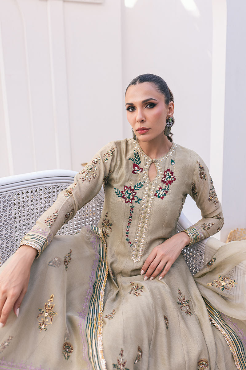 Ansab Jahangir | Luxe Pret Signature | GULBADAN - Pakistani Designer Dress - by Ansab Jahangir | Type: Luxury - 100% Original at Saira Sultan