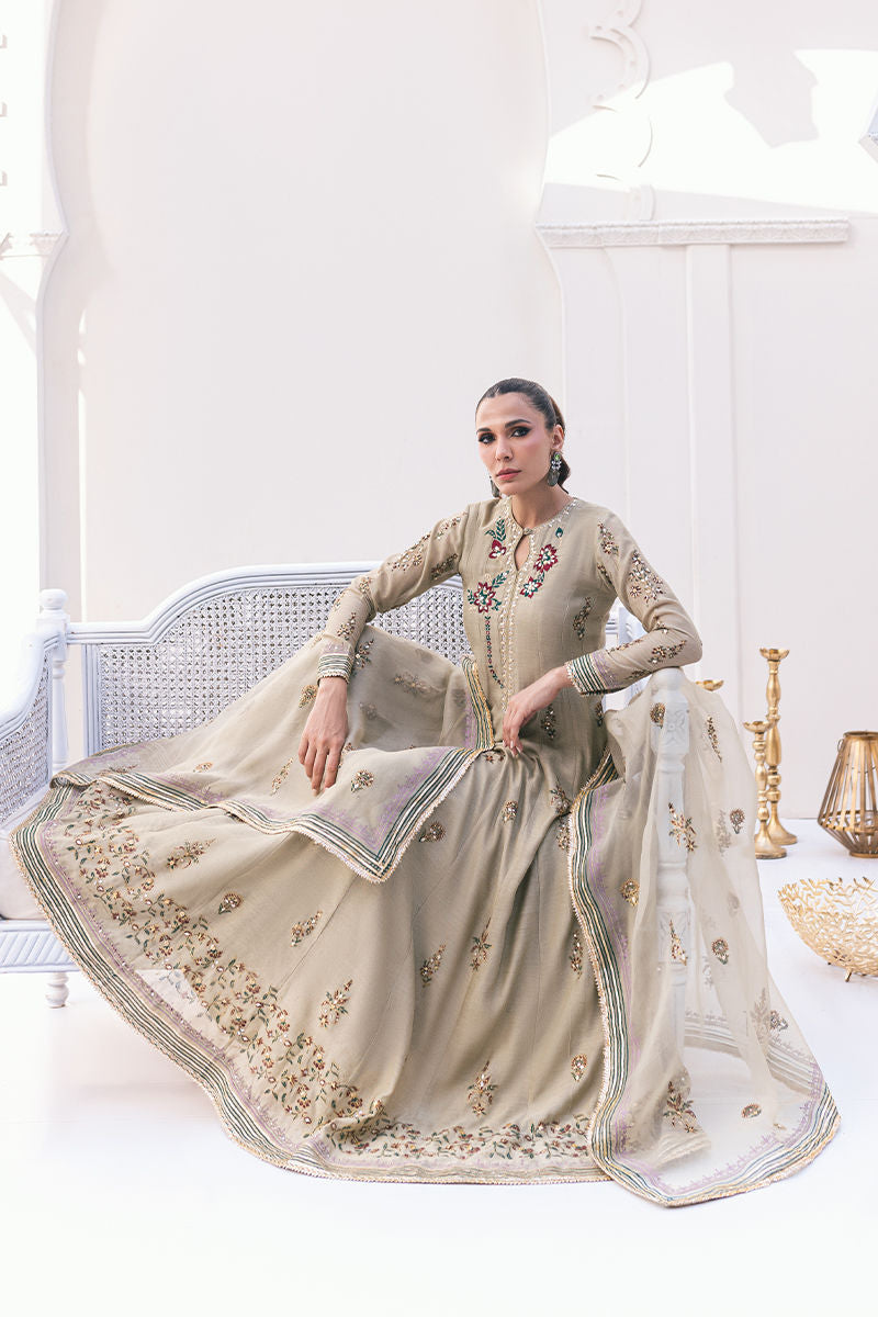 Ansab Jahangir | Luxe Pret Signature | GULBADAN - Pakistani Designer Dress - by Ansab Jahangir | Type: Luxury - 100% Original at Saira Sultan
