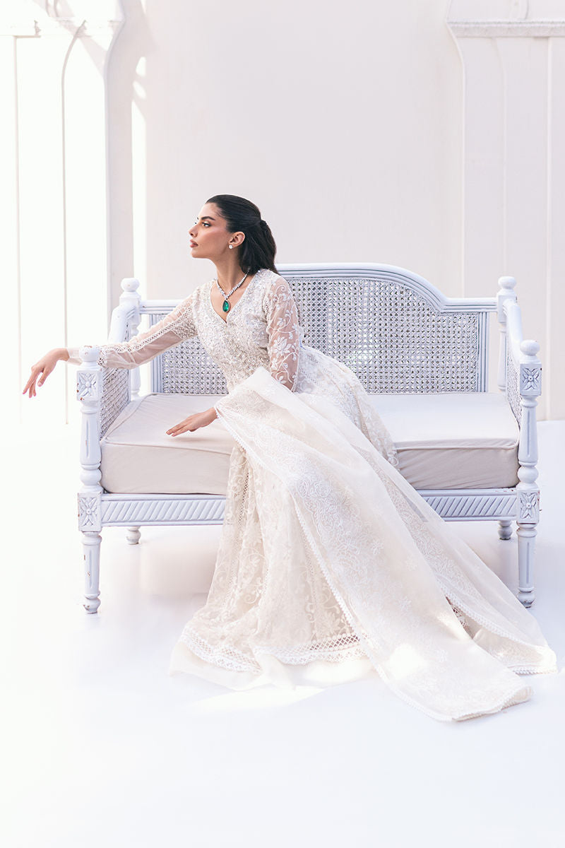 Ansab Jahangir | Luxe Pret Signature | BANO - Pakistani Designer Dress - by Ansab Jahangir | Type: Luxury - 100% Original at Saira Sultan