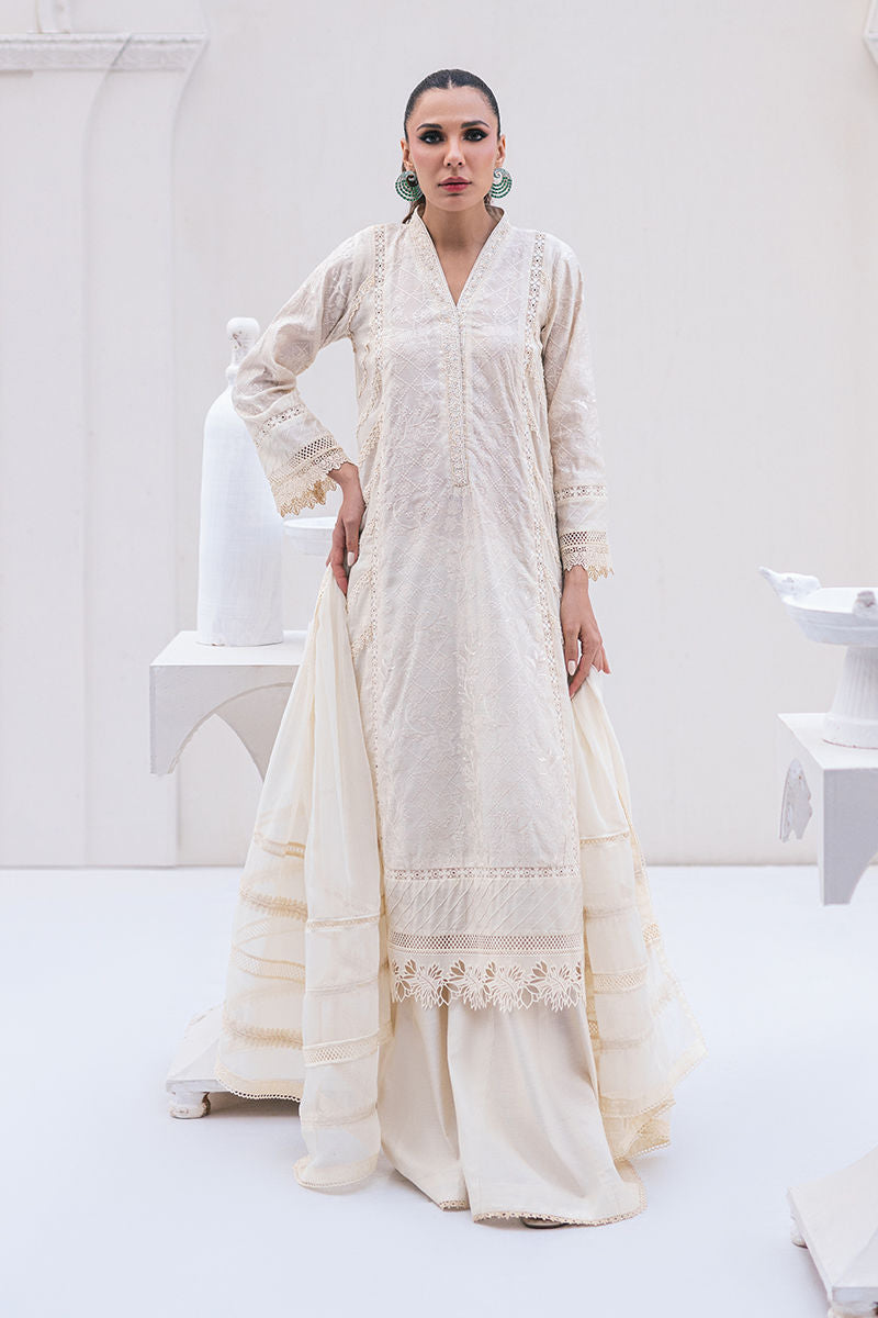 Ansab Jahangir | Luxe Pret Signature | RAHYA - Pakistani Designer Dress - by Ansab Jahangir | Type: Luxury - 100% Original at Saira Sultan