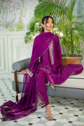 Annus Abrar | Sehr Eid Luxe | Melanie Plum XL Plum Pure Silk
