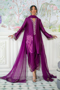 Annus Abrar | Sehr Eid Luxe | Melanie Plum L Plum Pure Silk
