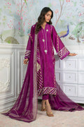 Annus Abrar | Sehr Eid Luxe | Emery - Violet XS Plum Sheesha Silk