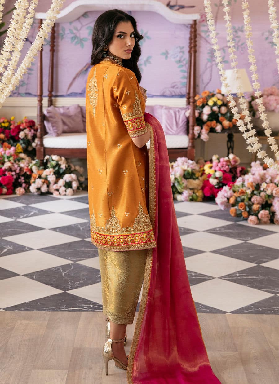 Farah Talib Aziz | Mayna Festive Luxe | Sarv - Pakistani Designer Dress - by Farah Talib Aziz | Type: Bridal - 100% Original at Saira Sultan