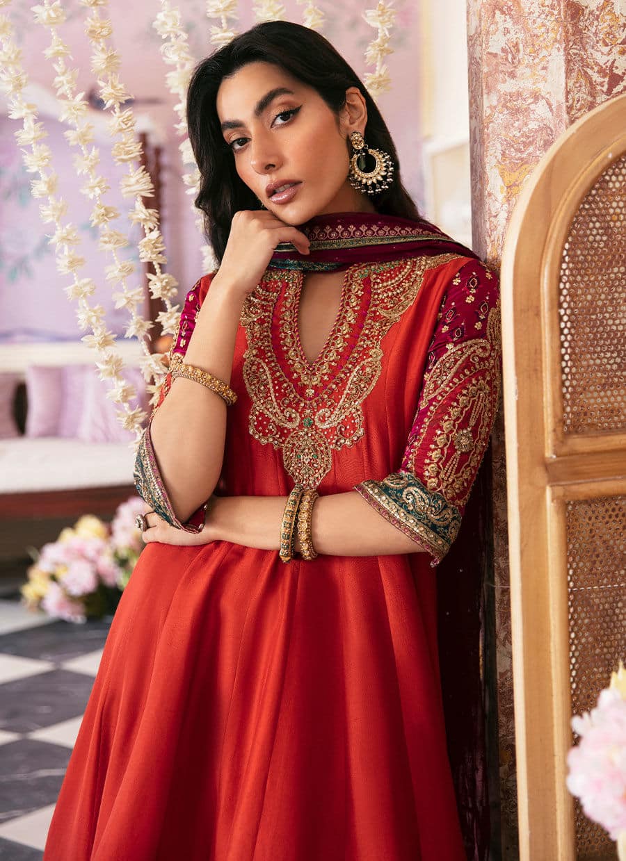 Farah Talib Aziz | Mayna Festive Luxe | SHERINA - Pakistani Designer Dress - by Farah Talib Aziz | Type: Bridal - 100% Original at Saira Sultan
