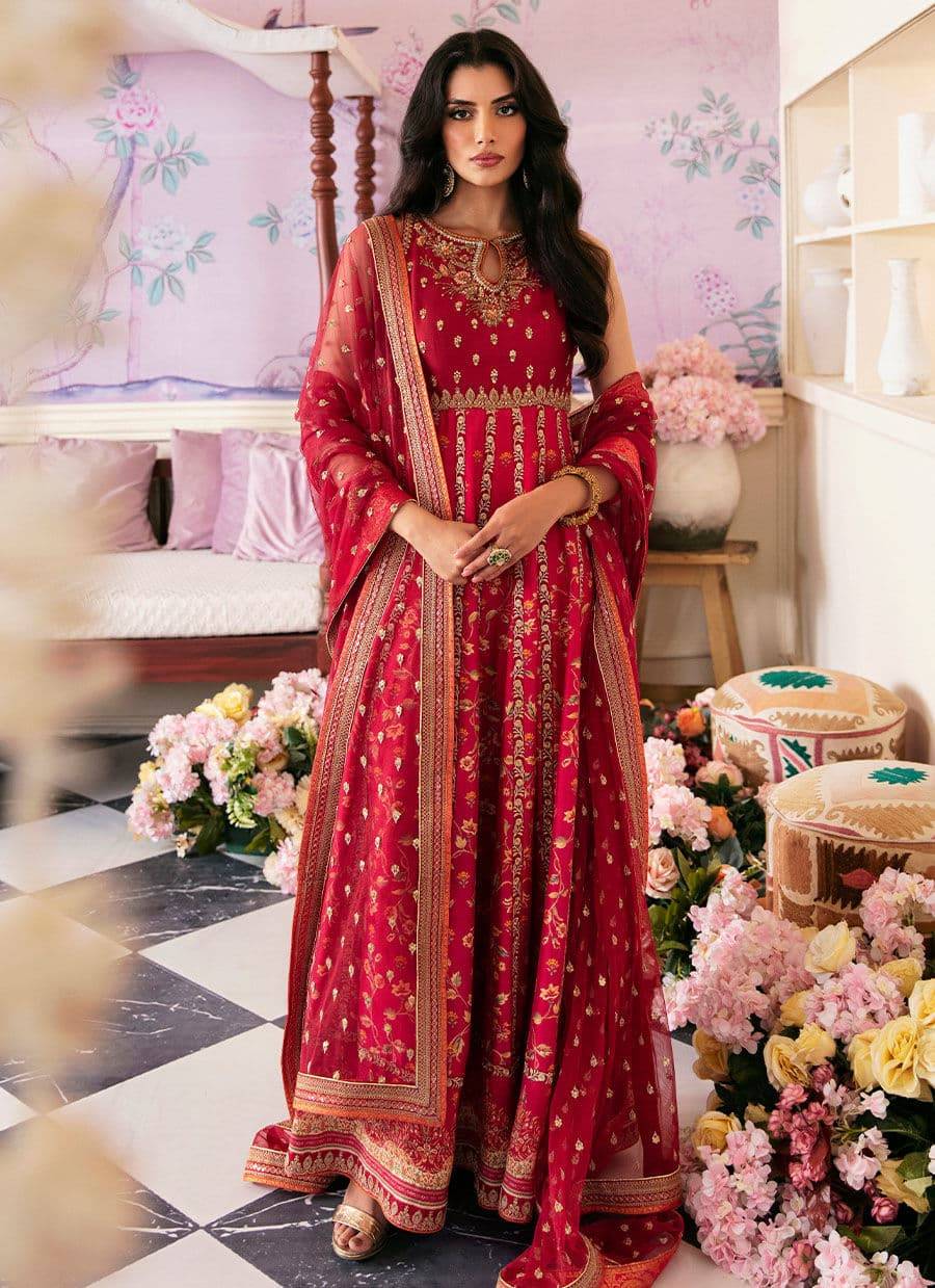 Farah Talib Aziz | Mayna Festive Luxe | FAREEMAN - Pakistani Designer Dress - by Farah Talib Aziz | Type: Bridal - 100% Original at Saira Sultan