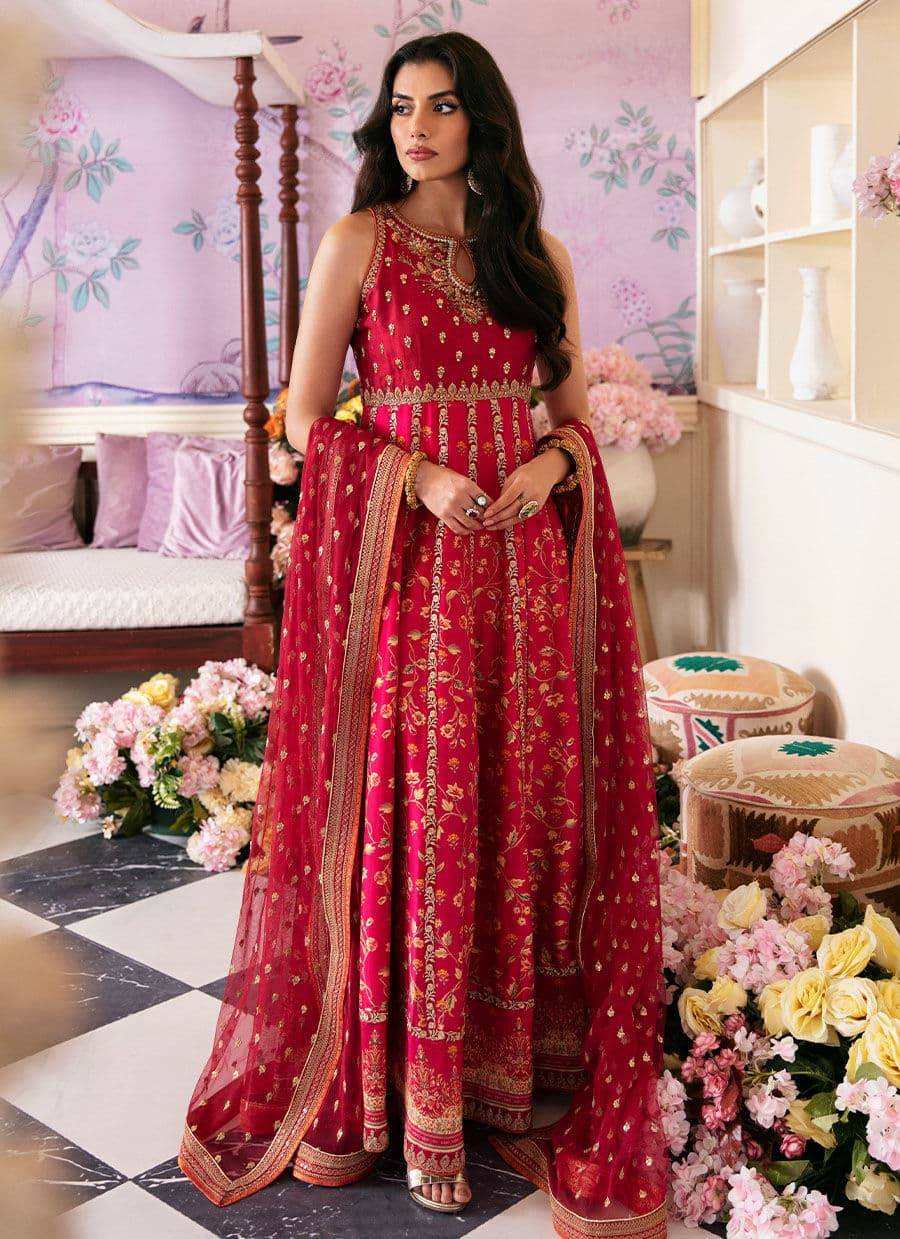 Farah Talib Aziz | Mayna Festive Luxe | FAREEMAN - Pakistani Designer Dress - by Farah Talib Aziz | Type: Bridal - 100% Original at Saira Sultan