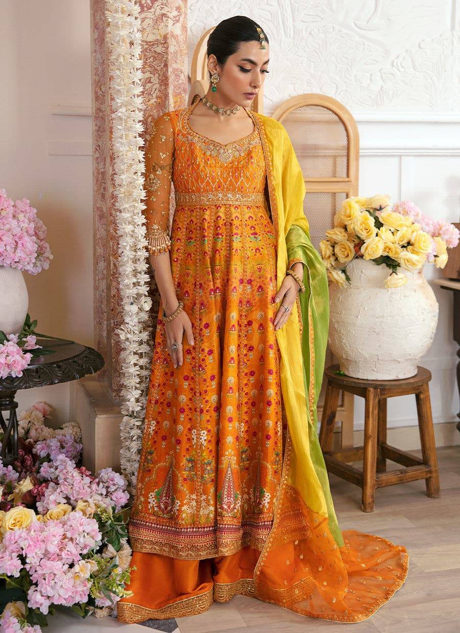 Farah Talib Aziz | Mayna Festive Luxe | VIDA - Pakistani Designer Dress - by Farah Talib Aziz | Type: Bridal - 100% Original at Saira Sultan