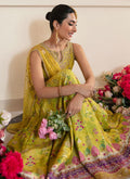 Farah Talib Aziz | Mayna Festive Luxe | ELIKA LIME - Pakistani Designer Dress - by Farah Talib Aziz | Type: Bridal - 100% Original at Saira Sultan