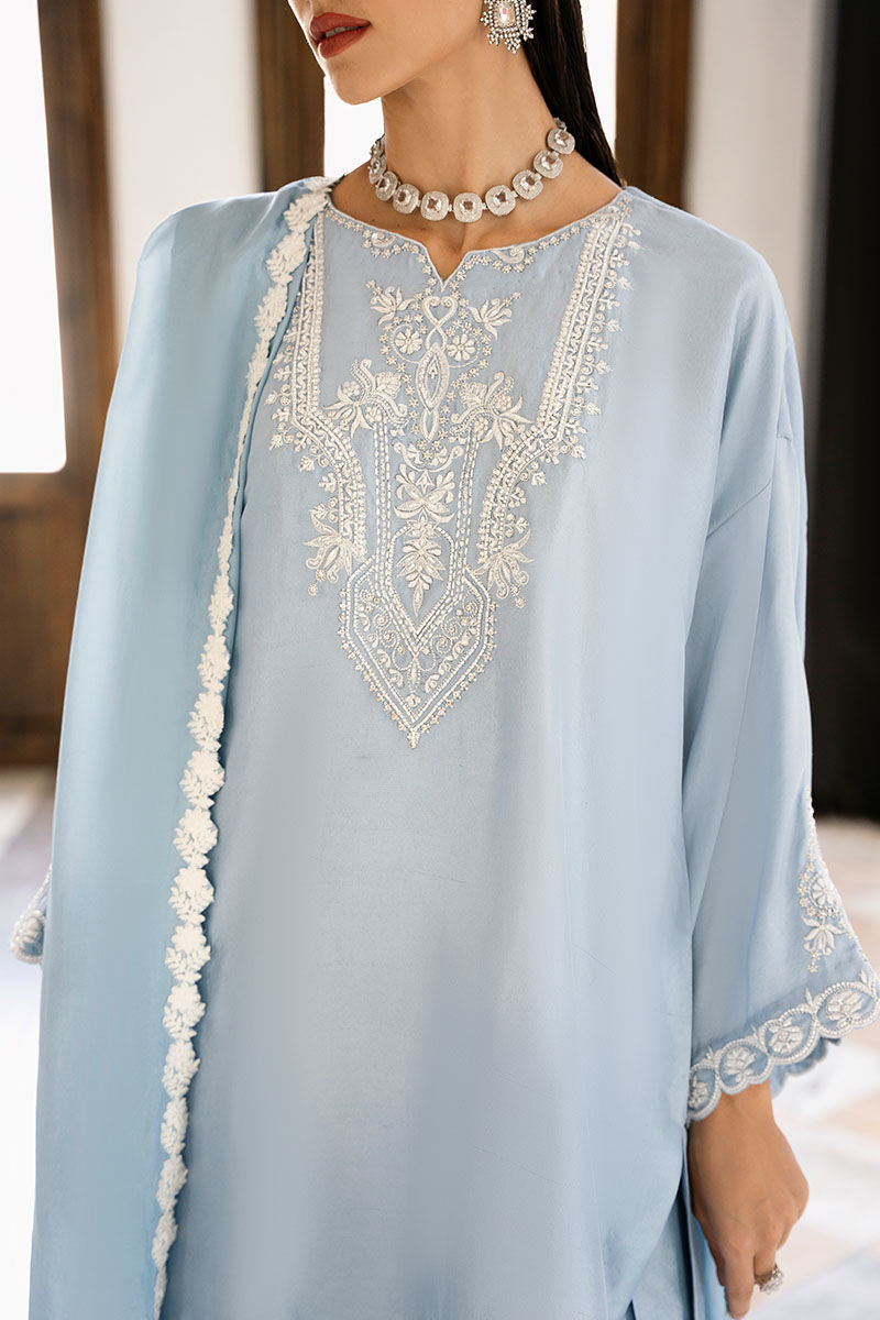 Ansab Jahangir | Luxe Pret Signature | Delphinium - Pakistani Designer Dress - by Ansab Jahangir | Type: Luxury - 100% Original at Saira Sultan