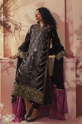 Annus Abrar | Eid Elemental Festive | Anara L Black Cotton Net