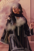 Annus Abrar | Eid Elemental Festive | Yasna L Black Cotton Net