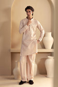 Annus Abrar | Eid Elemental Festive | Mahboud S Powder Peach Cotton Net