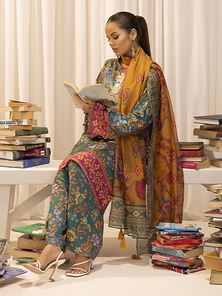 Salitex | Sibel Printed Lawn Silk | ST-03 M