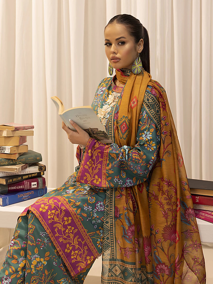 Salitex | Sibel Printed Lawn Silk | ST-03 L