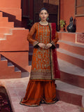 Salitex | Signature Festive Chiffon | SUNW6JI019UT XS Rust Khaddi Net