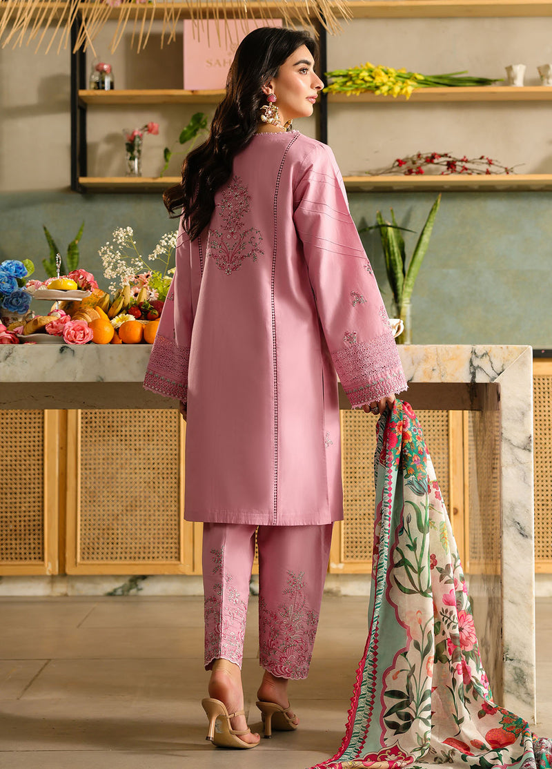 Sahane | In Laws in Lawn Eid Edit | CT-21009 Zira XS Light Pink Lawn
