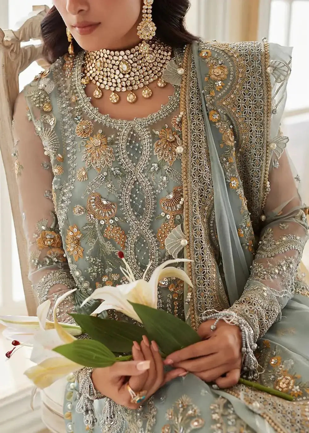 Elan | Wedding Festive 23 | ESME (EC23-01) - Pakistani Designer Dress - by Elan | Type: Bridal - 100% Original at Saira Sultan