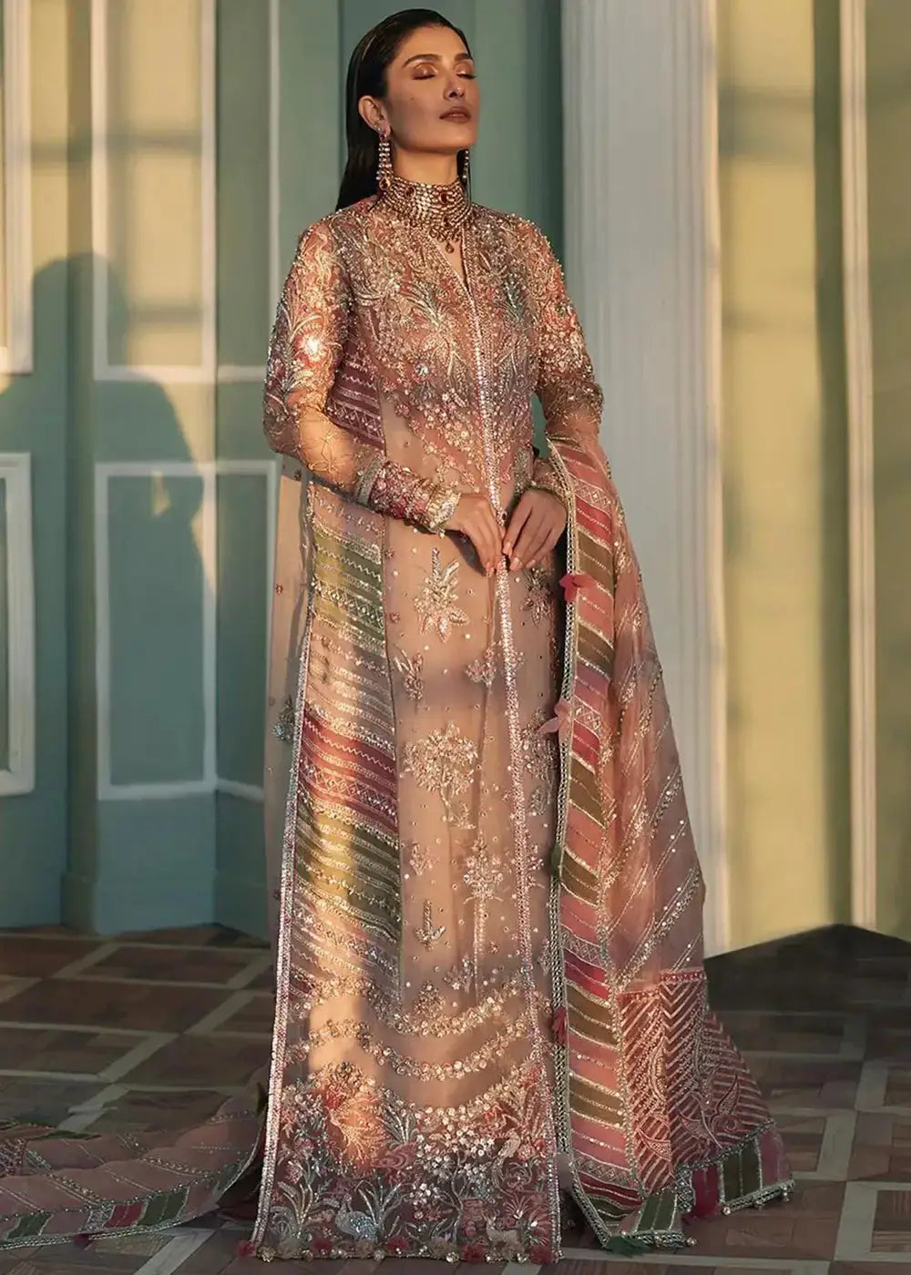 Elan | Wedding Festive 23 | MEHR (EC23-06) - Pakistani Designer Dress - by Elan | Type: Bridal - 100% Original at Saira Sultan