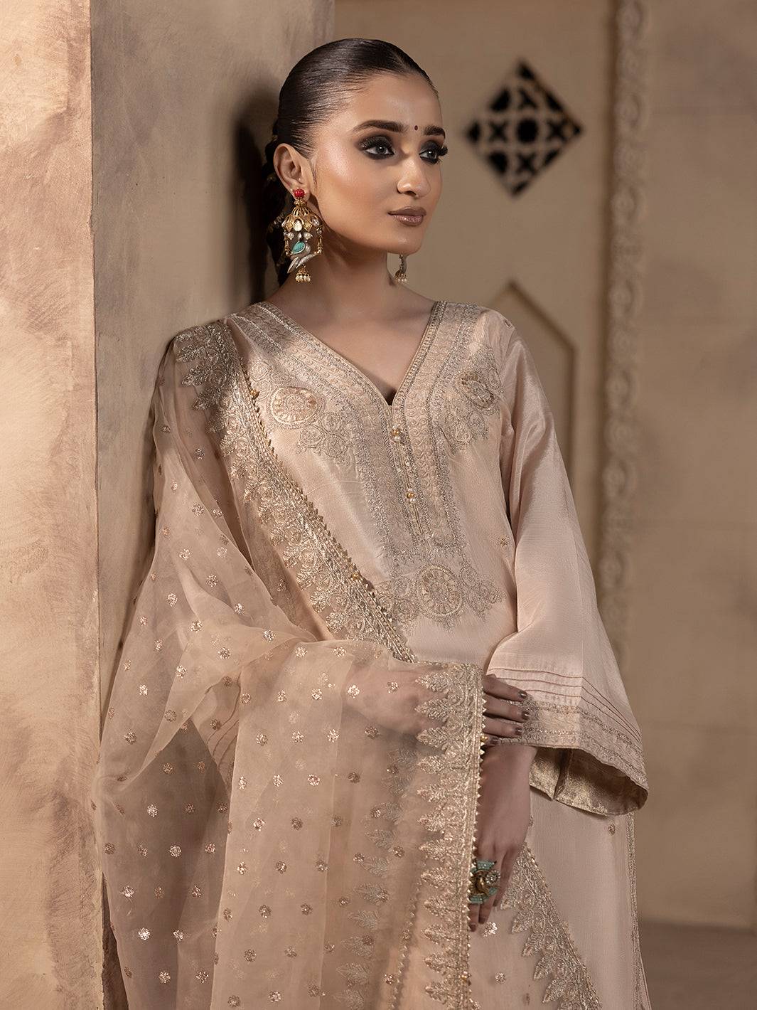 Hem Stitch | Raw Silk Edit 25 |Janan - Pakistani Designer Dress - by Hemstitch | Type: Ladies Clothes - 100% Original at Saira Sultan