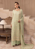 Sahane | Elyssa Festive Chiffon | CT-19004 Emera - ELYSSA Custom Size Mint Green Chiffon