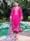 Sahane | Lovent Embroidered Pret 25 | ME23007 Seraph XS Hot Pink Lawn