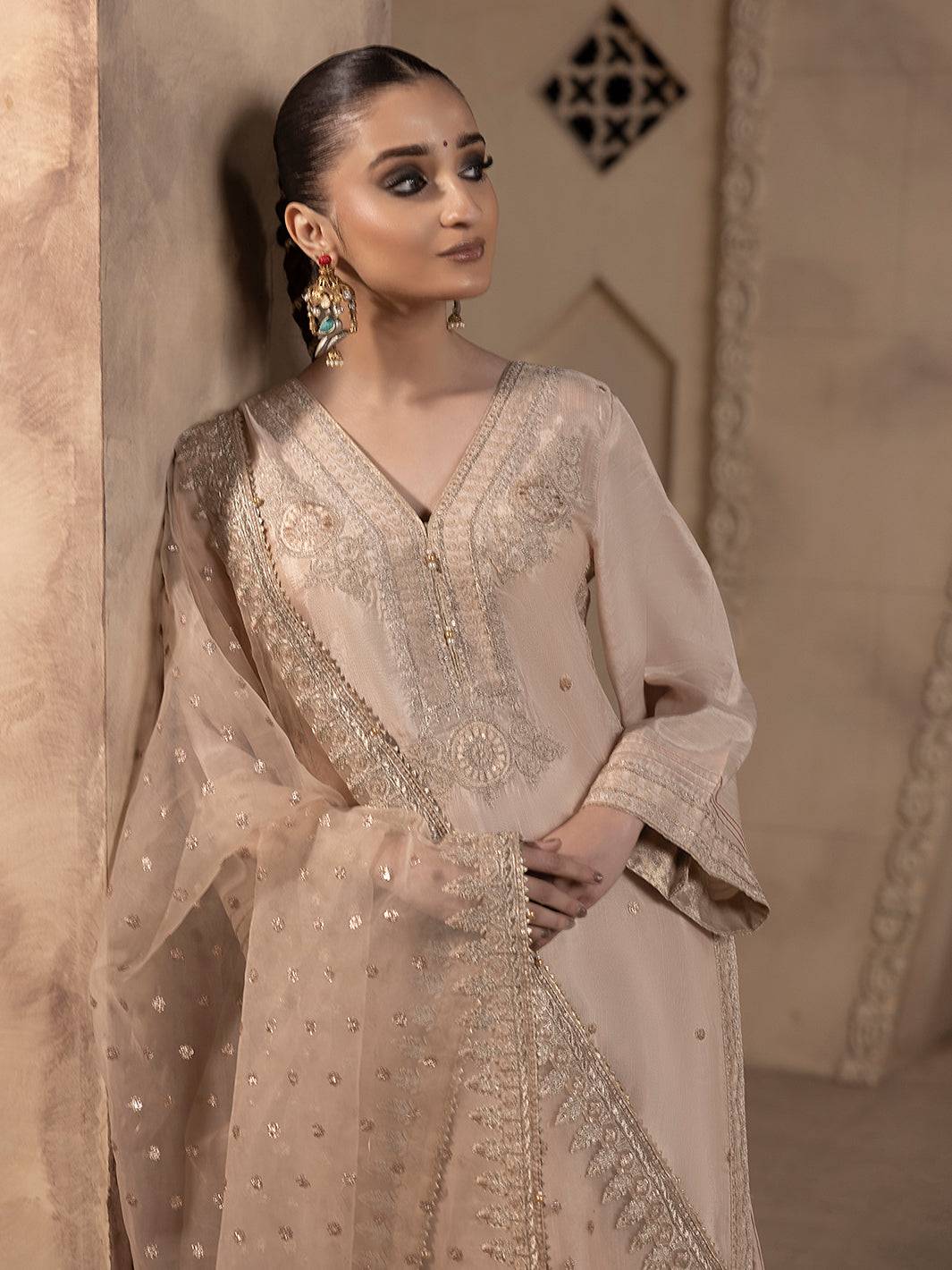Hem Stitch | Raw Silk Edit 25 |Janan - Pakistani Designer Dress - by Hemstitch | Type: Ladies Clothes - 100% Original at Saira Sultan