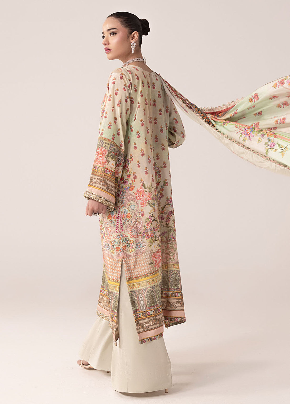 Sahane | Suay Silk Handwork Edit | CT-15004 AVA - SUAY XS Beige Silk
