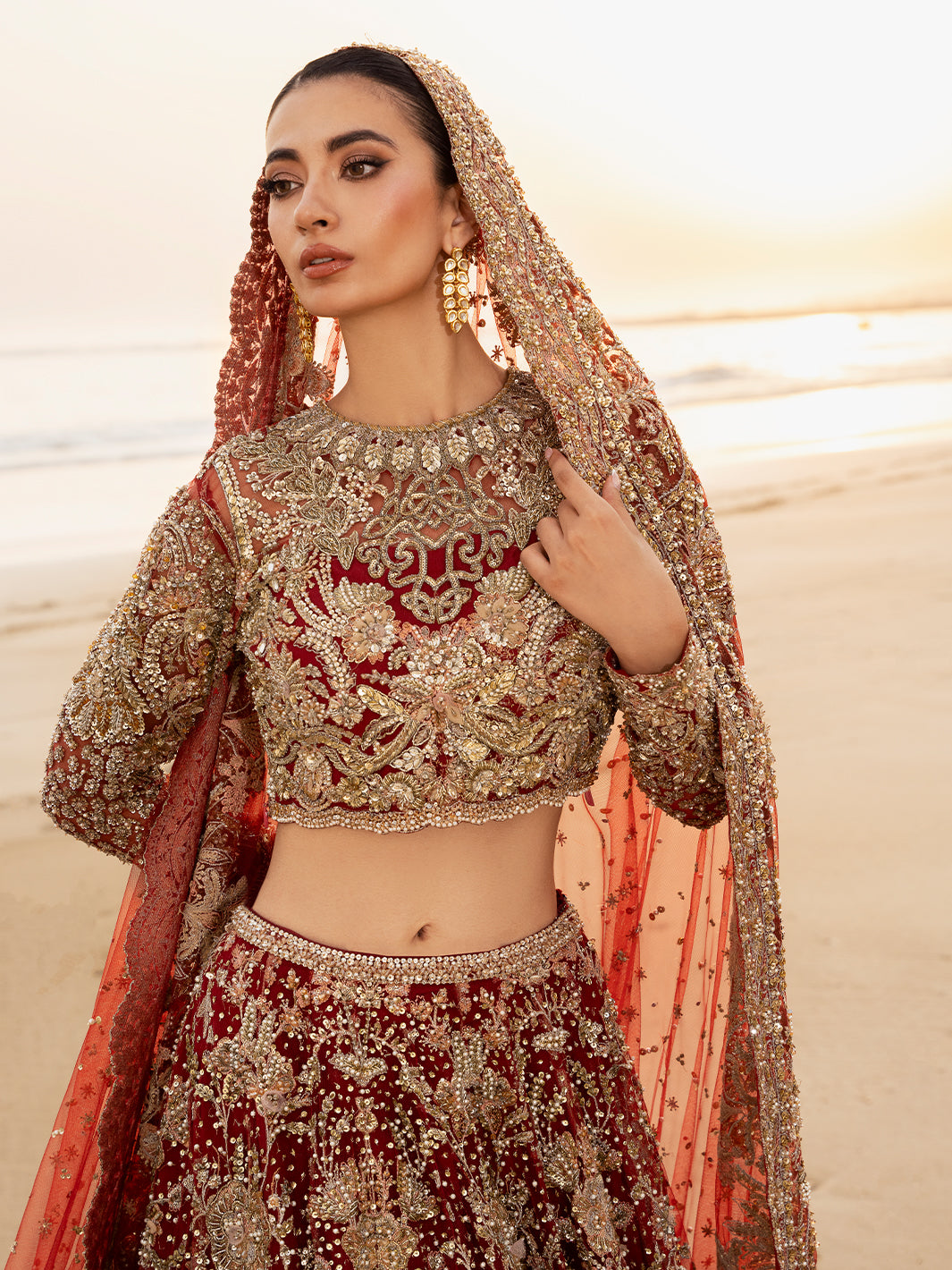 Epoque | Reverie Eternelle | Adoree M Maroon Tulle